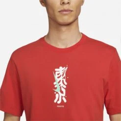 Nike Dri-Fit Tokyo Short Sleeve Jersey Red -Odlo Fashion Shop 2134486614840ba866db1.48290454