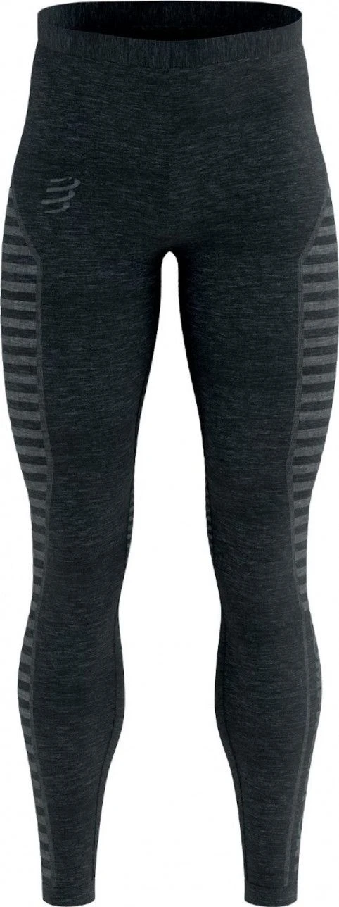 Compressport Winter Run Long Tights Black 3 Compressport Winter Run Long Tights Black