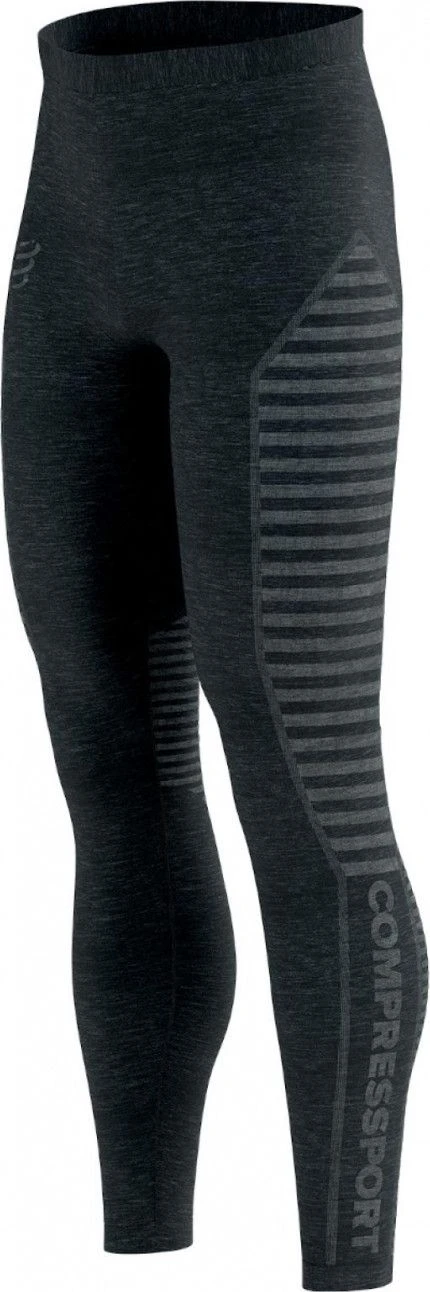 Compressport Winter Run Long Tights Black 4 Compressport Winter Run Long Tights Black - Image 2