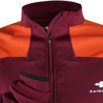 Raidlight Wintertrail 1/2 Zip Long Sleeve Jersey Red 7 Raidlight Wintertrail 1/2 Zip Long Sleeve Jersey Red - Image 5