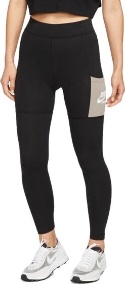 Leggings Women Nike Sportswear Heritage Black