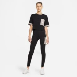 Leggings Women Nike Sportswear Heritage Black -Odlo Fashion Shop 21390946155d0ced933a2.19270583