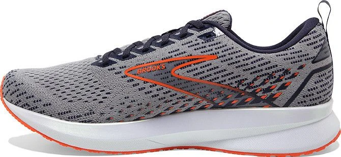 Brooks Levitate 5 Gray Orange Running Shoes 8 Brooks Levitate 5 Gray Orange Running Shoes - Image 6
