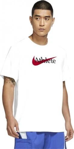 Nike Dri-Fit Athlete Short Sleeve T-Shirt White