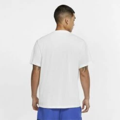 Nike Dri-Fit Athlete Short Sleeve T-Shirt White -Odlo Fashion Shop 218519961bb2800a9b001.73230164