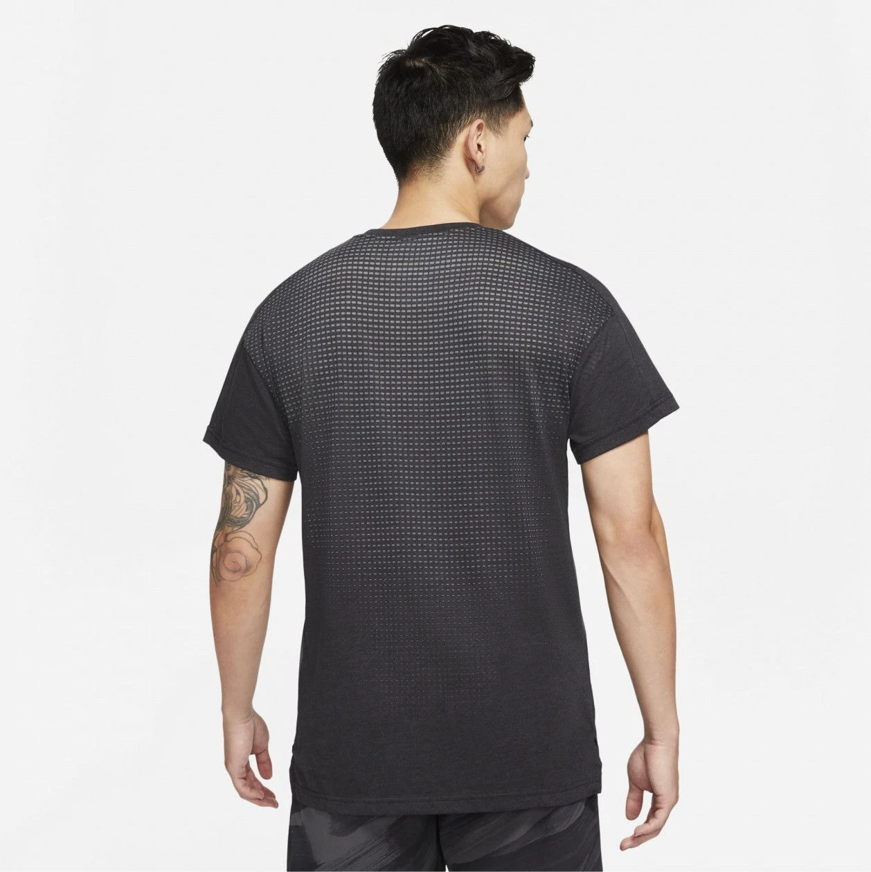 Nike Pro Dri-Fit Burnout Short Sleeve Jersey Black 4 Nike Pro Dri-Fit Burnout Short Sleeve Jersey Black - Image 2