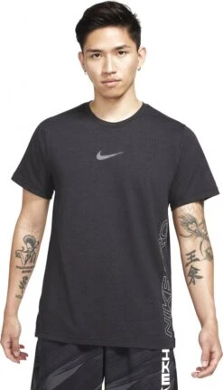 Nike Pro Dri-Fit Burnout Short Sleeve Jersey Black