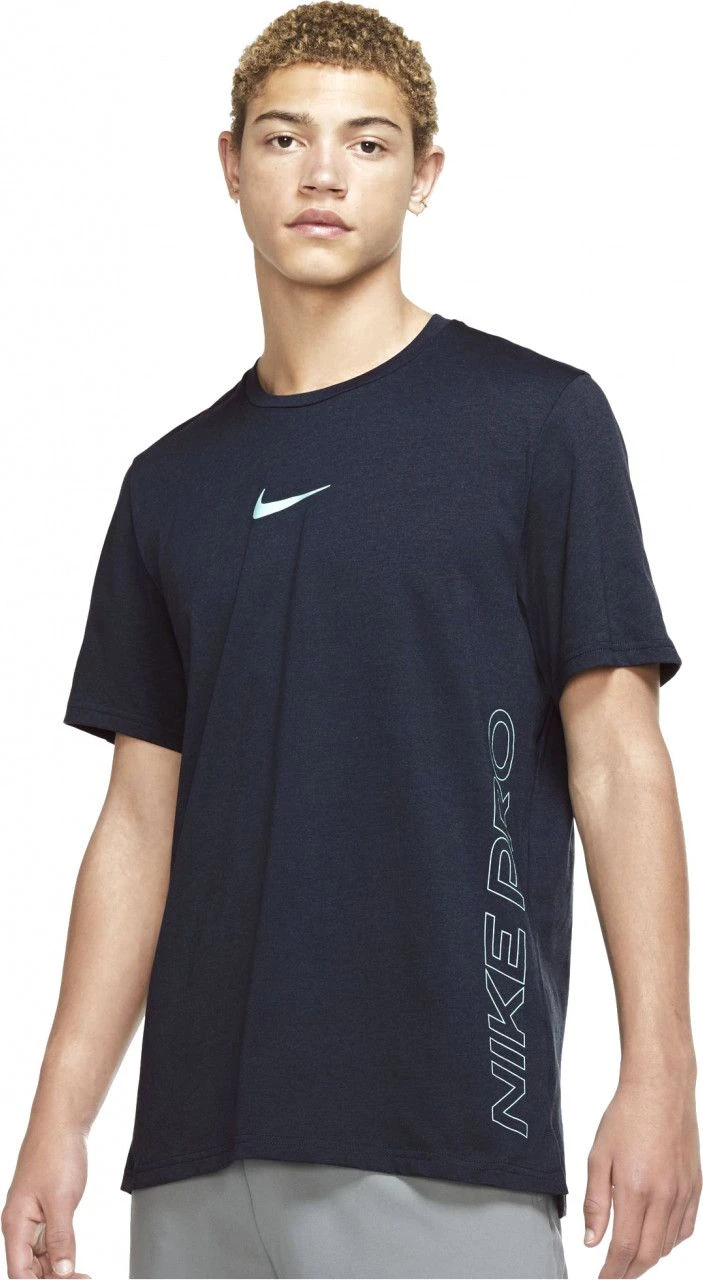 Nike Pro Dri-Fit Burnout Short Sleeve Jersey Black 7 Nike Pro Dri-Fit Burnout Short Sleeve Jersey Black - Image 5