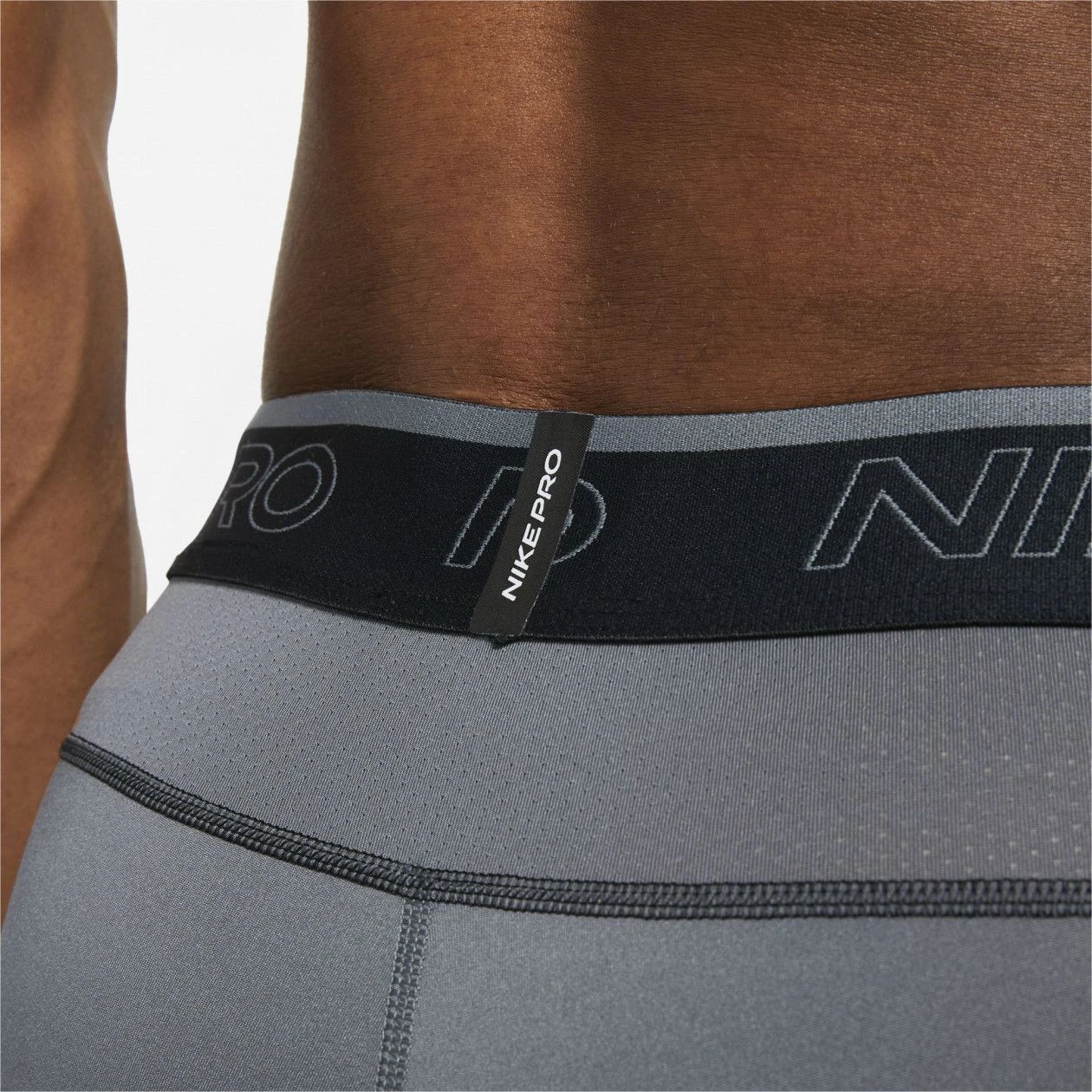 Nike Pro Dri-Fit Long Tights Gray 6 Nike Pro Dri-Fit Long Tights Gray - Image 4