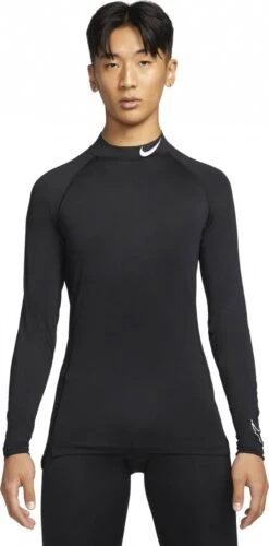 Nike Pro Dri-Fit Long Sleeve Jersey Black