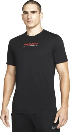 Nike Pro Dri-Fit Short Sleeve Jersey Black