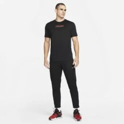 Nike Pro Dri-Fit Short Sleeve Jersey Black -Odlo Fashion Shop 218545861bb2a660a63d9.15533444