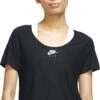 Nike Air Dri-Fit Short Sleeve Jersey Black Women -Odlo Fashion Shop 218548861bb2a982a67e7.39052166