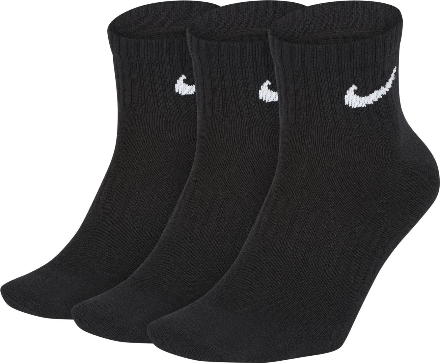 Nike Everyday Lightweight Socks (x3) Black Women 5 Nike Everyday Lightweight Socks (x3) Black Women - Image 3