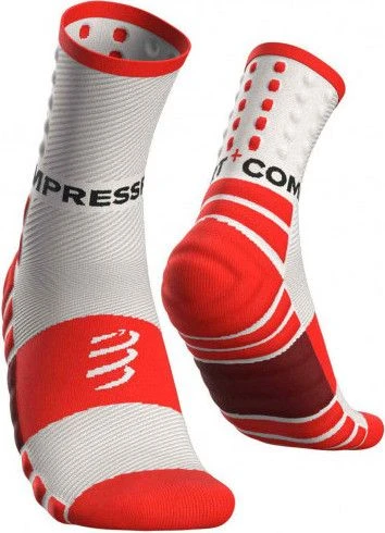 Pair Of Compressport Shock Absorb Socks White 3 Pair Of Compressport Shock Absorb Socks White