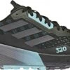 Adidas Terrex Agravic Flow 2 GTX Women's Trail Shoes Black Blue