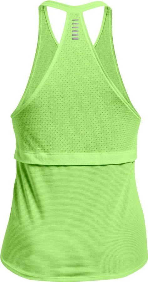 Under Armour Under Armor Streaker Green Women's Tank Top 7 Under Armour Under Armor Streaker Green Women's Tank Top - Image 5