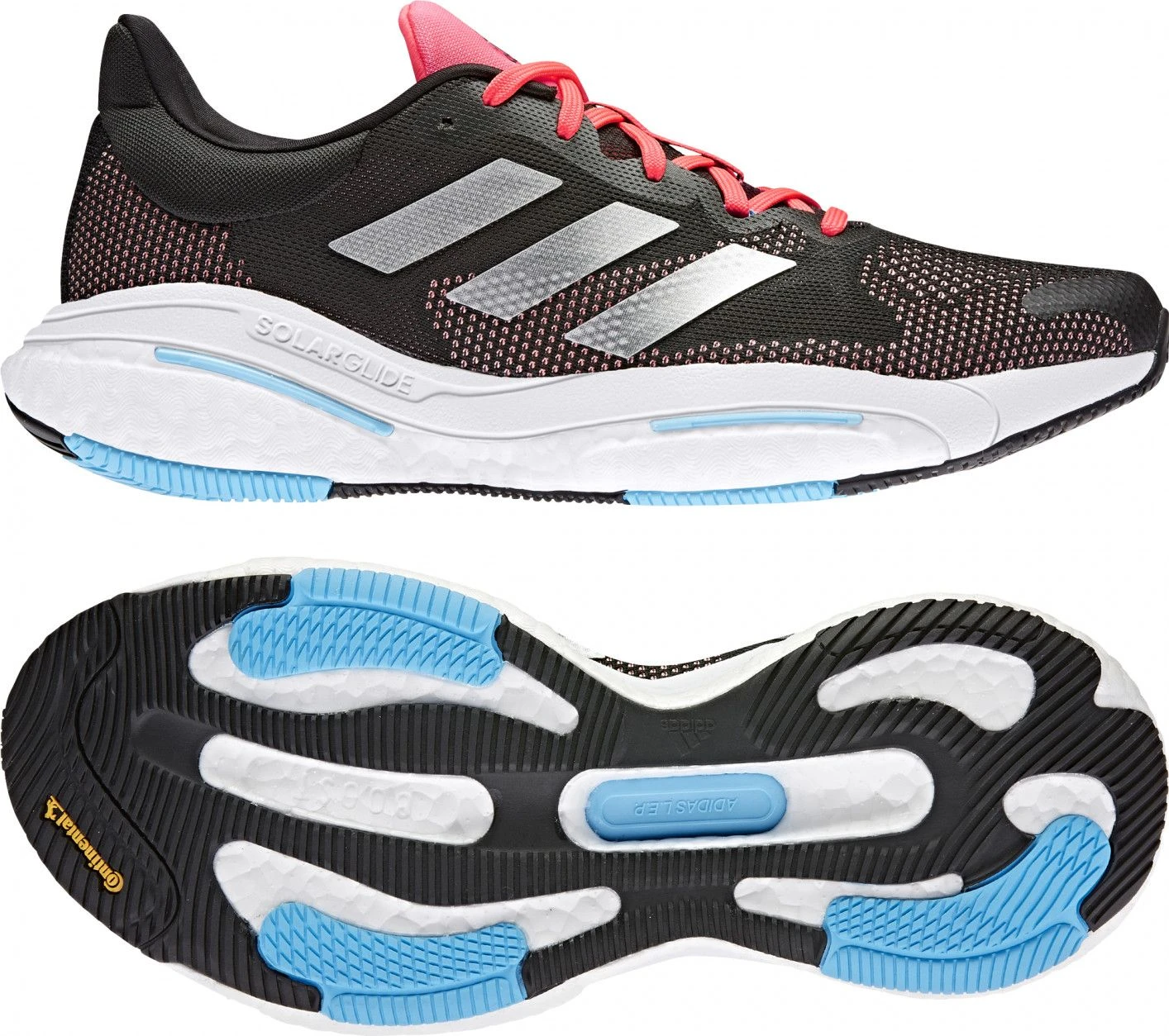 ADIDAS PERFORMANCE Adidas Solar Glide 5 Running Shoes Black Blue 9 ADIDAS PERFORMANCE Adidas Solar Glide 5 Running Shoes Black Blue - Image 7