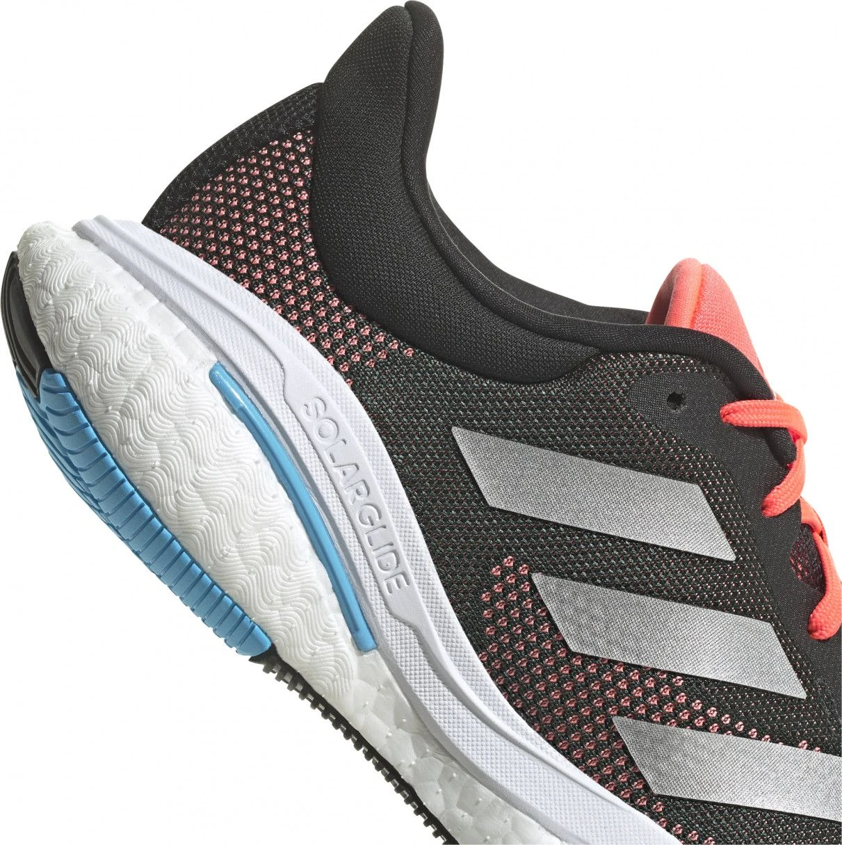 ADIDAS PERFORMANCE Adidas Solar Glide 5 Running Shoes Black Blue 10 ADIDAS PERFORMANCE Adidas Solar Glide 5 Running Shoes Black Blue - Image 8