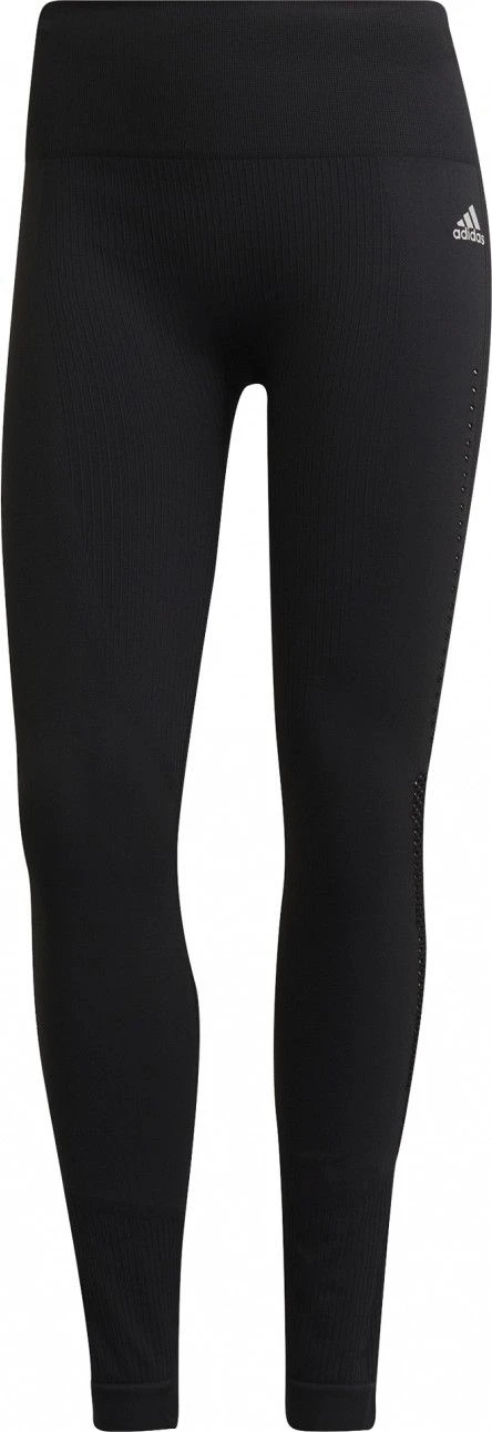 ADIDAS PERFORMANCE Adidas AeroKnit Long Tights Black Women 6 ADIDAS PERFORMANCE Adidas AeroKnit Long Tights Black Women - Image 4
