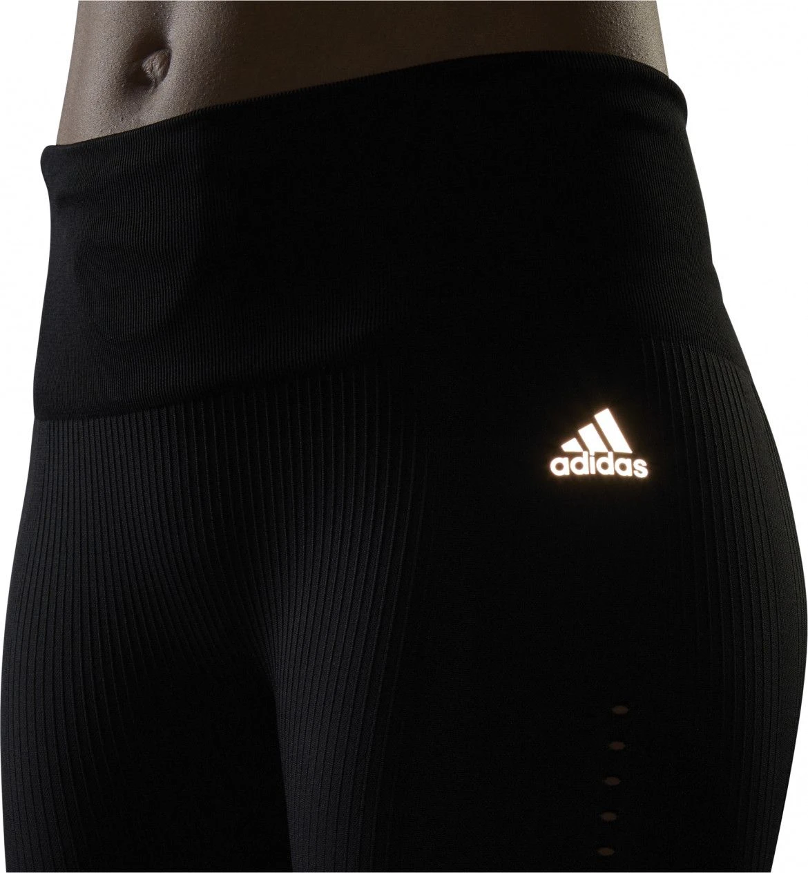 ADIDAS PERFORMANCE Adidas AeroKnit Long Tights Black Women 7 ADIDAS PERFORMANCE Adidas AeroKnit Long Tights Black Women - Image 5