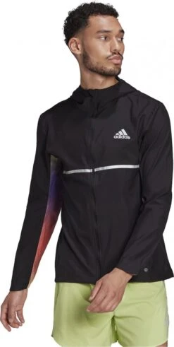 ADIDAS PERFORMANCE Adidas Own The Run Windbreaker Jacket Black