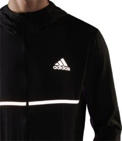ADIDAS PERFORMANCE Adidas Own The Run Windbreaker Jacket Black -Odlo Fashion Shop 219780261e18db310e758.91384106