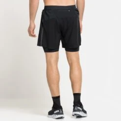 Odlo Axalp Trail 6in 2-in-1 Shorts Black -Odlo Fashion Shop 220039061ea8566388c69.90510198