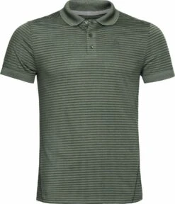 Short Sleeve Polo Shirt Odlo Nikko Dry Khaki S