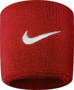 Nike Swoosh Wristbands Red (Pair)