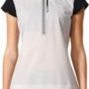 Adidas TERREX Adidas Running Women Short Sleeves Jersey TERREX AGRAVIC White Black -Odlo Fashion Shop 58872d853248b