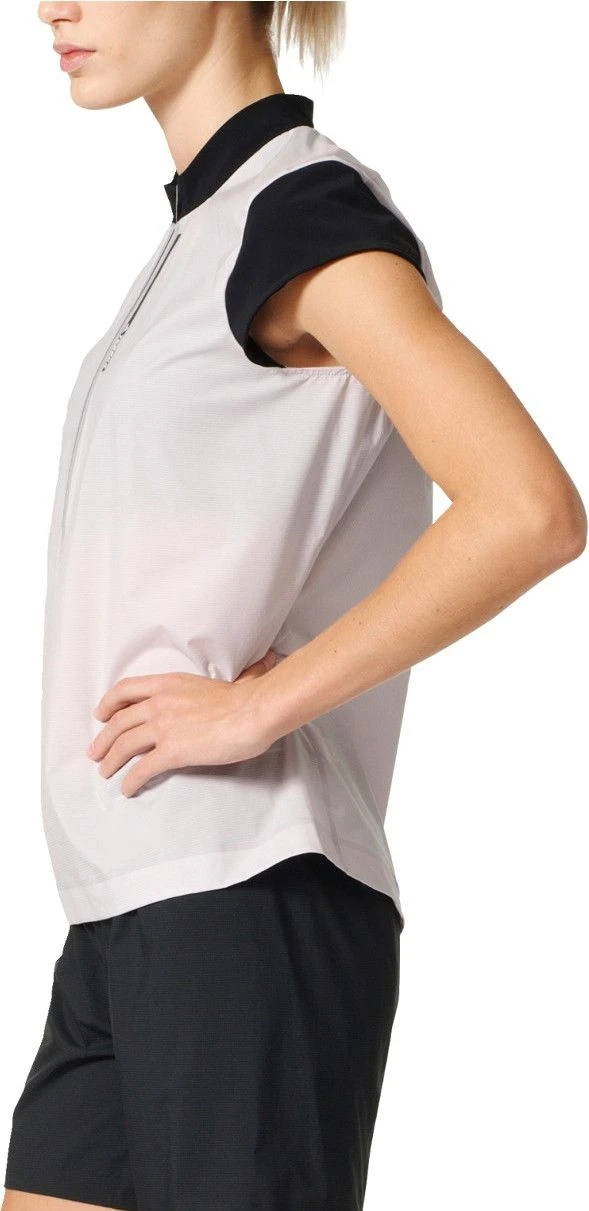 Adidas TERREX Adidas Running Women Short Sleeves Jersey TERREX AGRAVIC White Black 4 Adidas TERREX Adidas Running Women Short Sleeves Jersey TERREX AGRAVIC White Black - Image 2