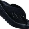 Hoka One One Hoka Ora Recovery Flip Black -Odlo Fashion Shop 5c7d48f4868f7
