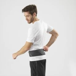 Salomon Pulse Belt Gray Unisex -Odlo Fashion Shop 61e93baf236054.53666779