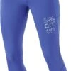 Salomon Cross Run 25 3/4 Tights Blue Women -Odlo Fashion Shop 61e93be858add2.57124113